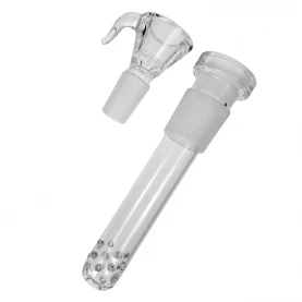 Sklenený bong Boost Pro black 50cm straight