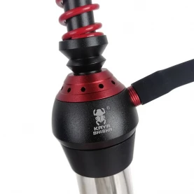 Vodná fajka Kaya shisha ELOX Twist - červená