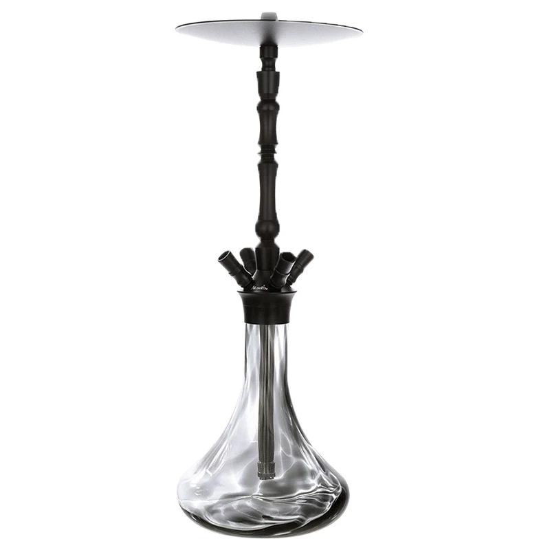 Vodná fajka Aladin Alux M4 62 cm black-grey Vodná fajka Aladin Alux M4 62 cm black-grey