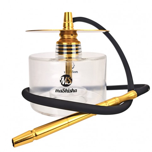 Vodná fajka MS Mignon MaShisha - Gold (zlatá)