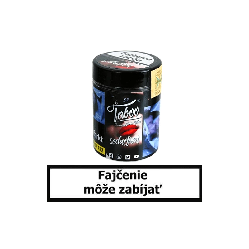 TABOO Tabak do vodnej fajky - Seduction (Broskyňa a Melón)