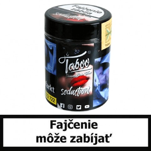 TABOO Tabak do vodnej fajky - Seduction (Broskyňa a Melón)