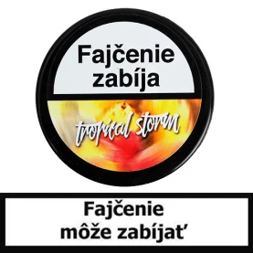 TABOO Tabak do vodnej fajky - Tropical (Mäta, Broskyňa, Guava, Citrón, Ananás)