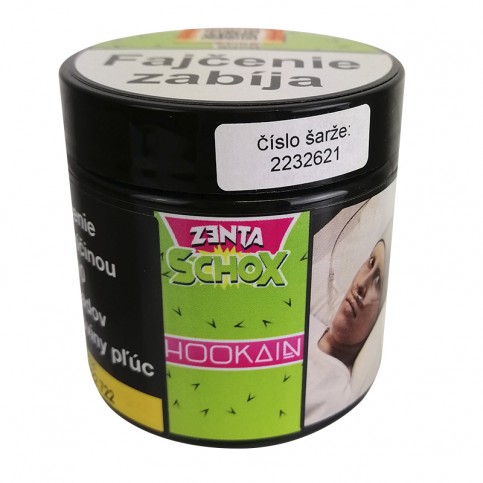 Tabak do vodnej fajky Hookain 50g Zenta Schox - limeta, citrón, mäta