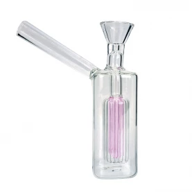 Sklenené bongo bubbleer Clear mini s difúzorom 11cm