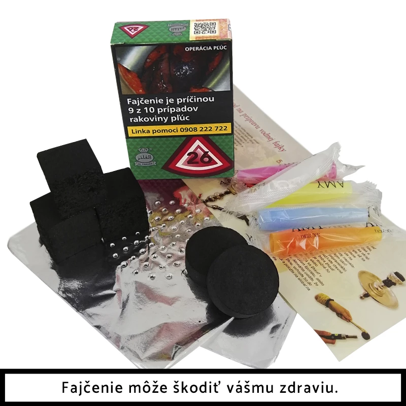 Starter SET k vodnej fajke - Hrozno, ostružina (černica)