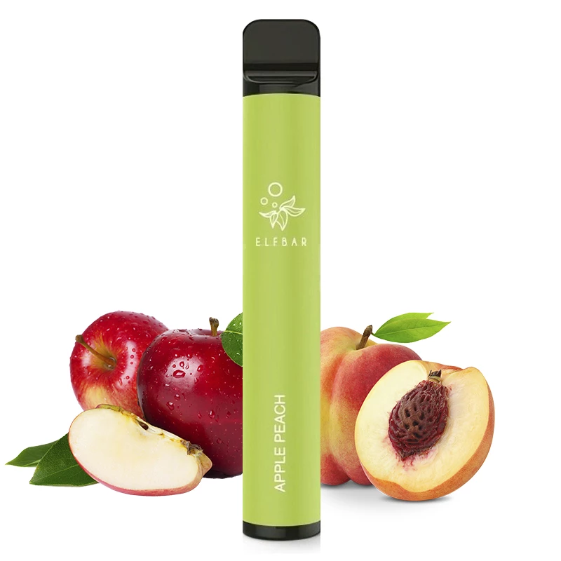 E-shisha Elf Bar 600/20mg - Apple Peach