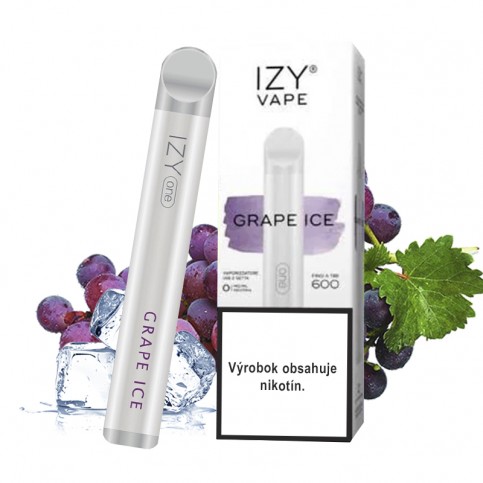 E-cigareta IZY Vape 600/2mg jednorazová - Grape Ice