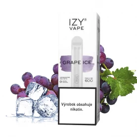 E-cigareta IZY Vape 600/2mg jednorazová - Grape Ice