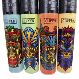 Zapaľovač Clipper Tube HISPANICS SKULLS