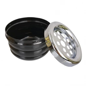 Popolník do vetra kovový HOLE