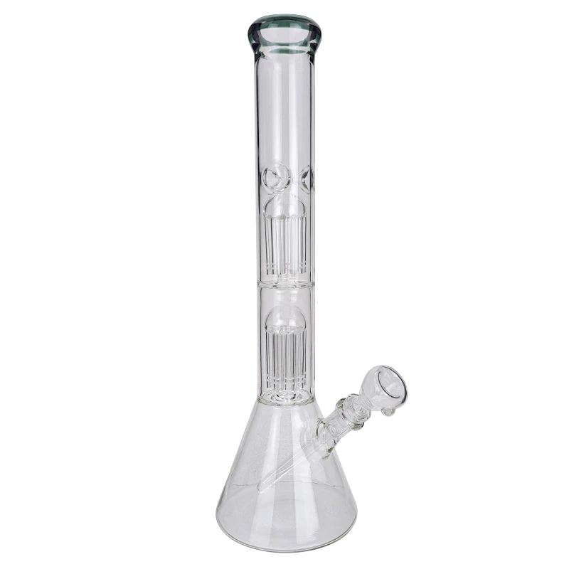 Sklenené bongo Beaker double medusa