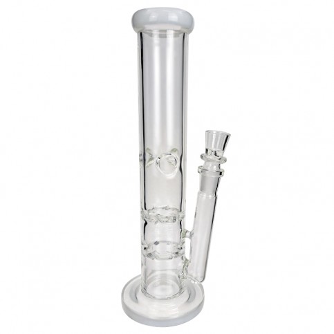 Sklenené bongo Double Turbine ICE