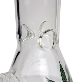 Sklenené bongo Green Canna ICE small