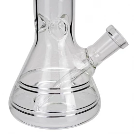 Sklenené bongo Beaker ICE double line