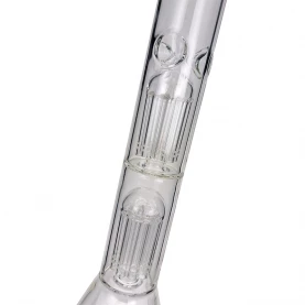 Sklenené bongo Beaker double medusa