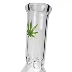 Sklenené bongo Greene Leaf ICE small