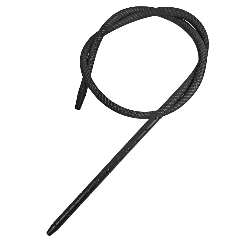 Set silikónová hadica s náustkom na vodnú fajku CARBON TWIST