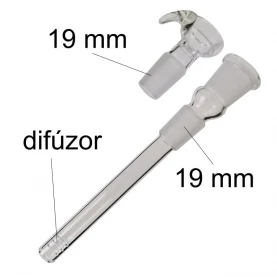 Sklenené bongo Halloween SCARY MUSHROOM 31cm