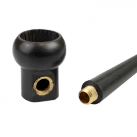 Drevená šlukovka Eben 9cm