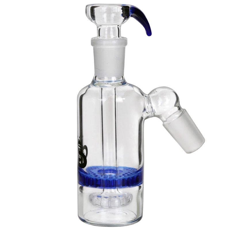 Precooler (Predchladič) na bongo sklenený Blue Grace Glass NS19mm - pohľad zboku