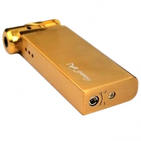Fajkový zapaľovač Lighter - Zlatý