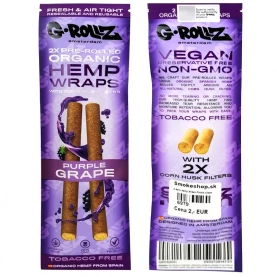 Konopné blunty G-Rollz - Purple Grape 2ks