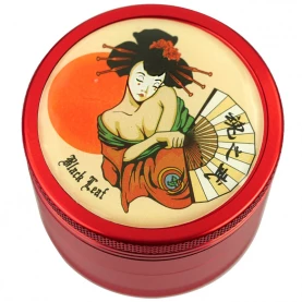 Grinder drvička Geisha Black Leaf 4 dielna Red