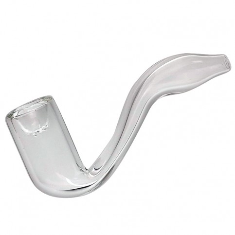 Šlukovka sklo ohnutá mini