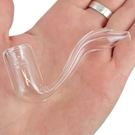 Šlukovka sklo ohnutá mini