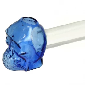 Sklenka s guľou Skull mix farieb