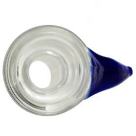 Precooler (predchladič) do bonga Grace Glass 14 cm - Modrý