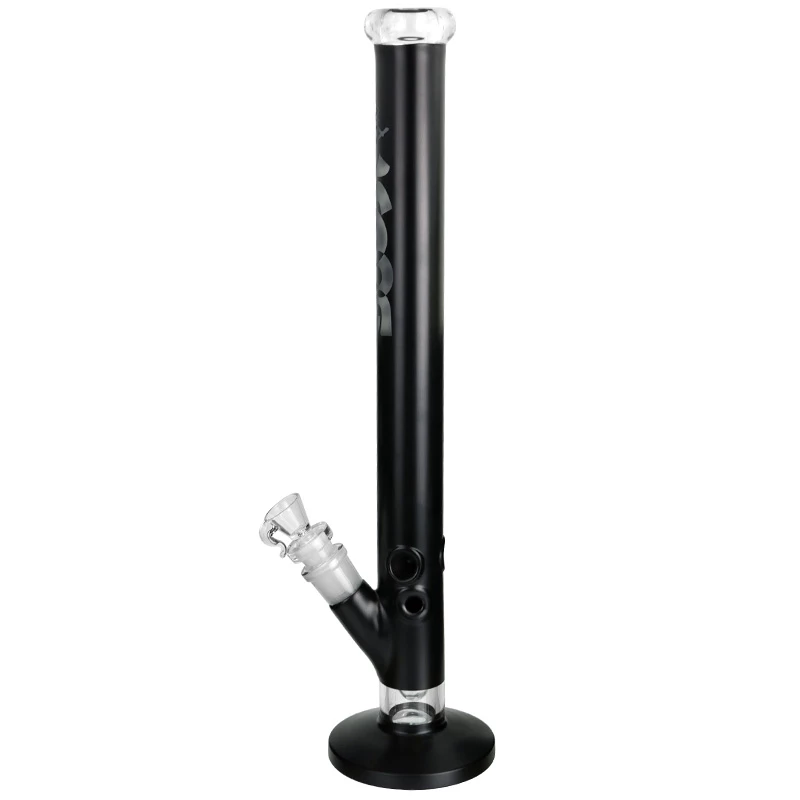 Sklenený bong Boost Straight 55 cm - Čierny