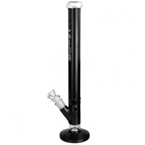 Sklenený bong Boost Straight 55 cm - Čierny
