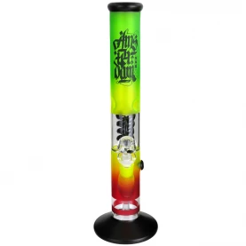 Sklenený bong Amsterdam 40 cm rasta/black
