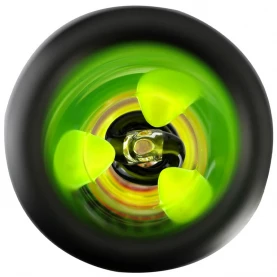 Sklenený bong Amsterdam 40 cm rasta/black