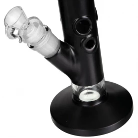 Sklenený bong Boost Straight 55 cm - Čierny