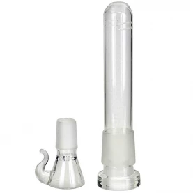 Sklenený bong Boost Straight 55 cm - Čierny