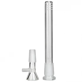 Sklenený bong Electro Coat Design Limited 40 cm - Modrý