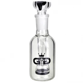 Precooler (predchladič) do bonga Grace Glass 15 cm - Čierny