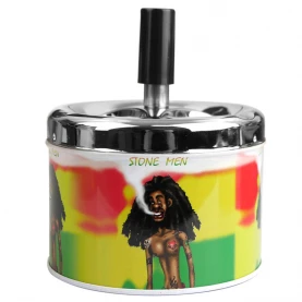 Cigaretový popolník Rasta Stláčací - mix motívov