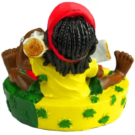 Cigaretový popolník Rastafarián s jointami