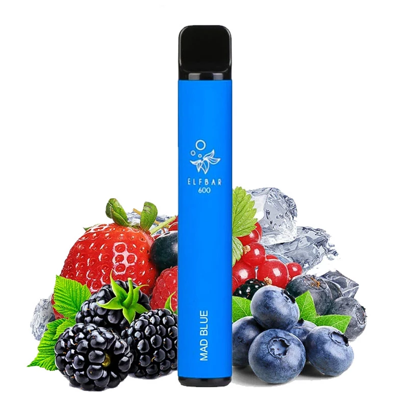 E-shisha Elf Bar 600/20mg Mad Blue - Lesná zmes