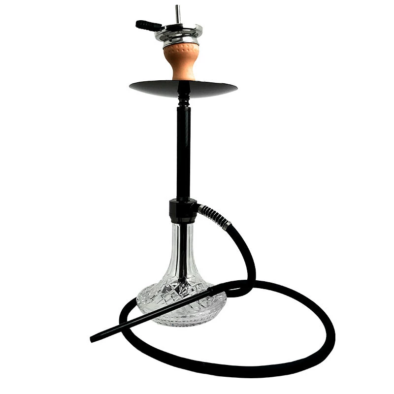 Vodná fajka Kaya Shisha  Inox Carbon Stallion - Gunmetal Black