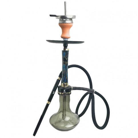 Vodná fajka Kaya Shisha Marmor Big Blue-Grey