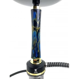 Vodná fajka Kaya Shisha Marmor Big Blue-Grey