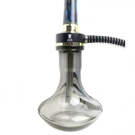 Vodná fajka Kaya Shisha Marmor Big Blue-Grey