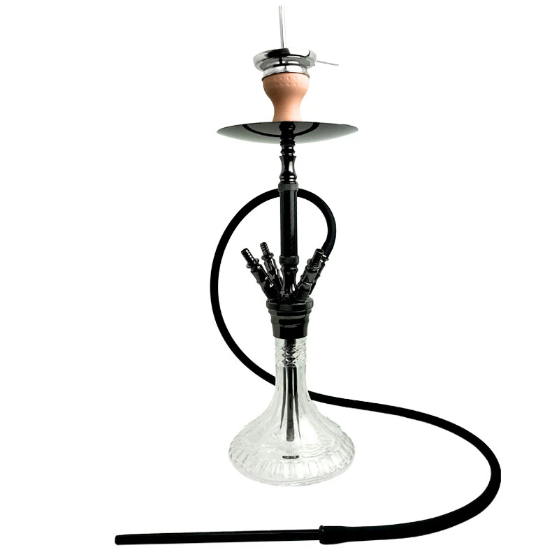 Vodná fajka Kaya Shisha INOX Carbonia Gun