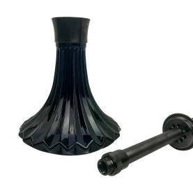 Vodná fajka Aladin  EPOX 360 Black Everything 36 cm