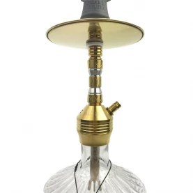 Vodná fajka Amy Deluxe Fusion Shine Mini Clear